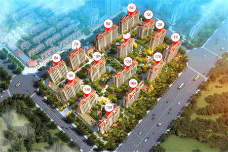 龙都大源·橡树湾3室2厅2卫138万140m2精装修出售